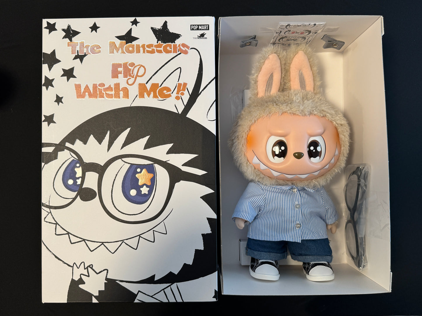 Labubu The Monsters Flip With Me Vinyl Plush Doll