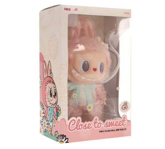 Pop Mart Labubu Mokoko Close to Sweet Vinyl Plush Doll